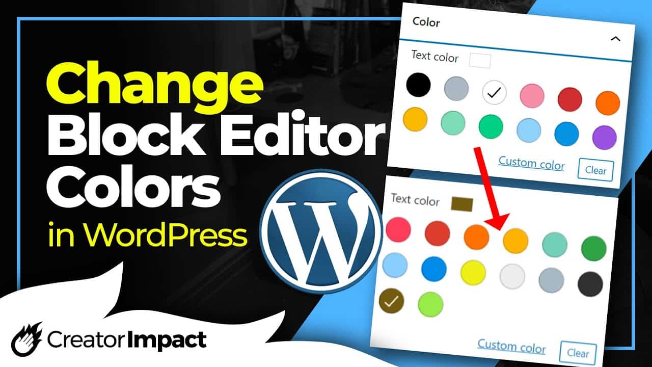 How to Change Default Colors in the Block Editor (for WordPress)