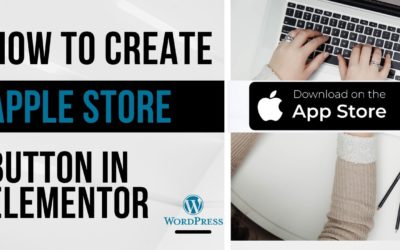 How to Create App Store Button in WordPress Elementor without Plugin | Moon Digitech