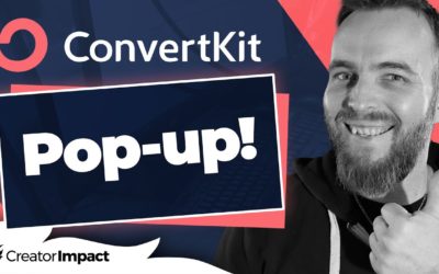 How to add ConvertKit Popup to WordPress (modal or Slidein)