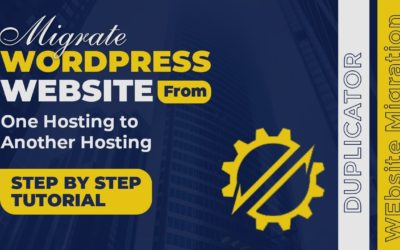 How to migrate the website from one hosting to other hosting using Free Duplicator plugin in 2022