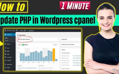 How to update php in wordpress cpanel 2022