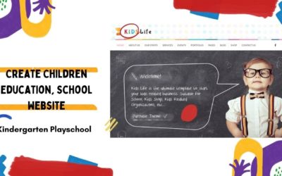 Kids Education Website | Children School, Kindergarten, PlaySchool Theme | Kids Life WordPress Theme