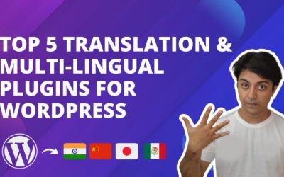 Top 5 Translation / Multi-lingual Plugins for WordPress in 2022