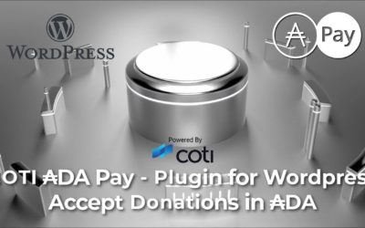 Carl Henry Global – COTI ₳DA Pay – Plugin for WordPress Accept Donations in ₳DA