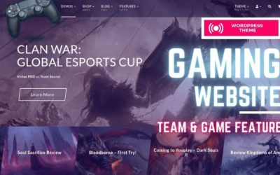 Create a Gaming Community Website |  eSports and Game Theme | Youplay WordPress Theme