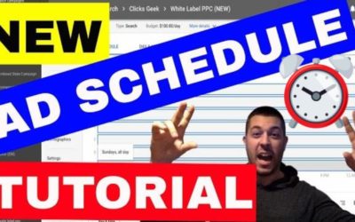 Digital Advertising Tutorials – Adwords Ad Schedule Tutorial (EASY) – 🔥🔥  STOP WASTING YOUR MONEY