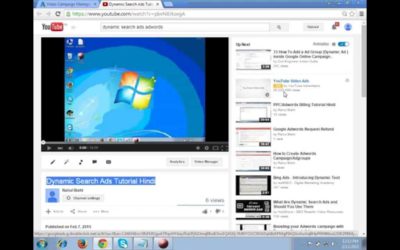Digital Advertising Tutorials – Adwords Youtube Video Ads Tutorial Hindi