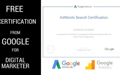 Digital Advertising Tutorials – Free Certificate For Google AdWords & Analytics 2018 | Digital Marketing Course