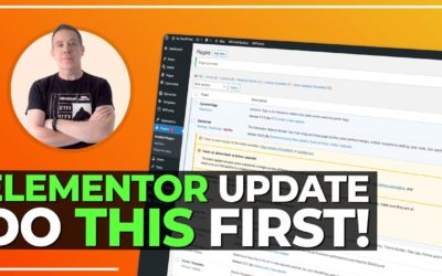 Do This BEFORE Updating Elementor | WordPress Staging Site