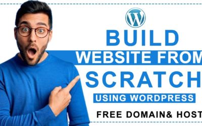 HOW TO DESIGN WEBSITE FOR FREE USING WORDPRESS TUTORIAL + FREE HOSTING & DOMAIN