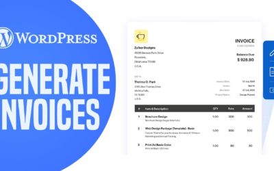 How To Generate Invoices On Your Website In WordPress | Simple And Easy (2022)