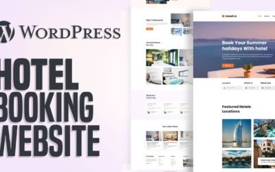 How To Make A Hotel Booking Website Using WordPress | Simple And Easy (2022)