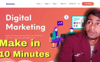 How to Make Digital Marketing Website in WordPress in 2022 ✅| Create Digital Marketing Website