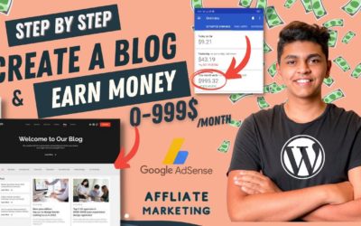 How to Make a Blog (2022) | Quick and Easy | Affiliate Marketing | Google Adsense | WordPress