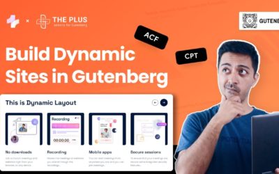 How to make Dynamic WordPress website in Gutenberg with Custom Post Loop Skins with ACF & CPT