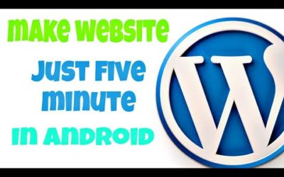 How to make website in Android Phone  | make wordpress website | Tutorial 2022