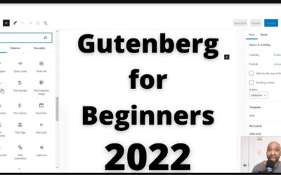 Lean Mean WordPress Gutenberg Tutorial for Beginners (2022)