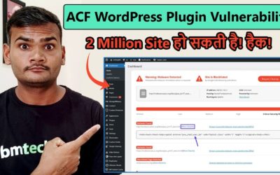 😮 OMG | ACF WordPress Plugin Vulnerability | Affects Up To +2 Million Sites  2022