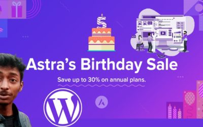 2022 Astra’s Birthday Sale | Save up to 30% off WPastra Pro Annual Plans.