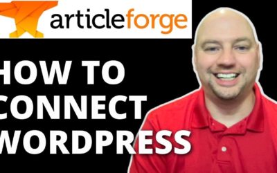 Article Forge: How To Add A WordPress Website