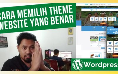 Cara Memilih Theme WordPress Yang Benar dan Aman