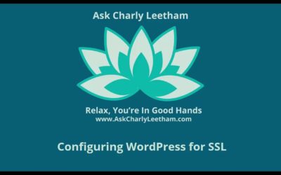 Configure WordPress to use SSL