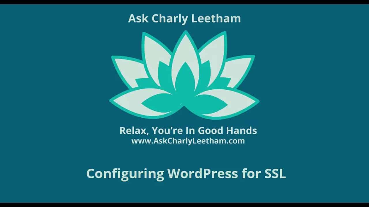 Configure WordPress to use SSL