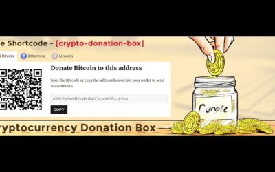 Cryptocurrency Donation Box – Bitcoin & Crypto Donations WordPress Plugin