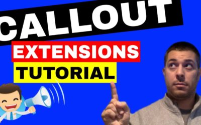 Digital Advertising Tutorials – Adwords Callout Extensions Tutorial 🔥 Call Out Extensions Google Ads