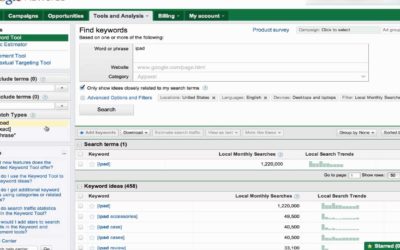 Digital Advertising Tutorials – Google AdWords For Dummies Tutorial: Finding Keyword Buckets