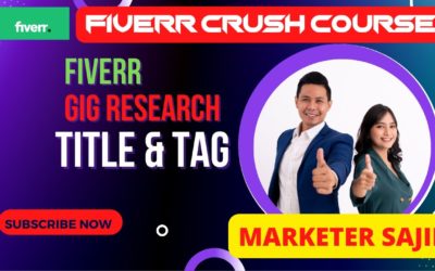 Digital Advertising Tutorials – How to Research Fiverr Gig Bangla tutorial a to z #title and #tags