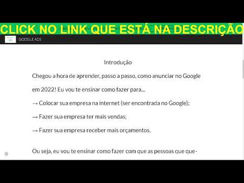 Passo a Passo para Anunciar no Google Ads