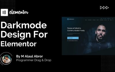 Elementor Dark Mode Setting – Cara Membuat Dark Mode Di WordPress