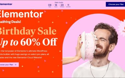 Elementor Discount Code 2022 | Birthday Sale Save Up to 60% Off | Smashing Deals!