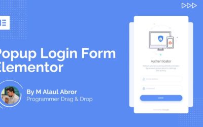 Elementor Popup Login Form WordPress – WordPress Login Popup Form (Step by Step)