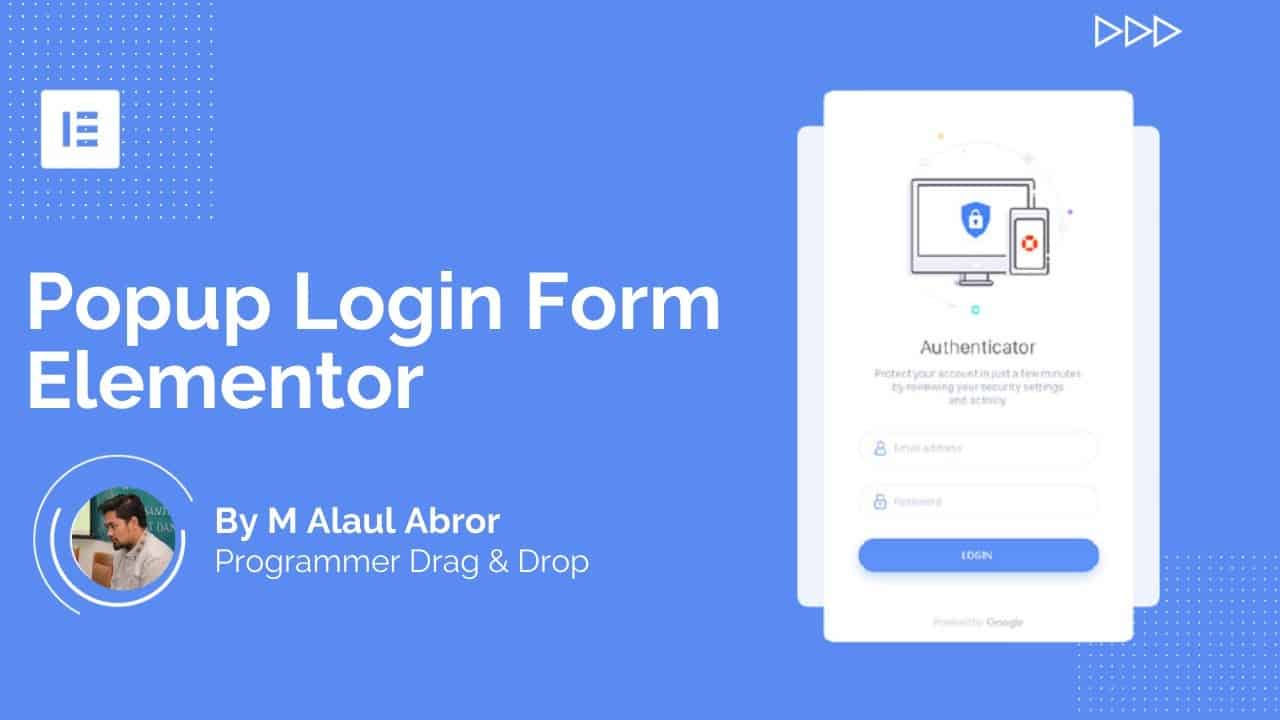 Elementor Popup Login Form Wordpress - WordPress Login Popup Form (Step by Step)