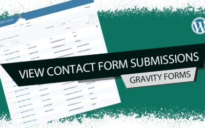 How to Access User Submitted Data in WordPress with Gravity Forms