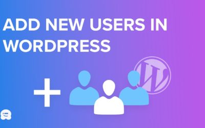 How to Add New Users To Your WordPress Site (3 Ways)