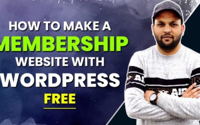 How to Make A Membership Website with WordPress For Free 2022 | Membership Website Kaise Banaye?