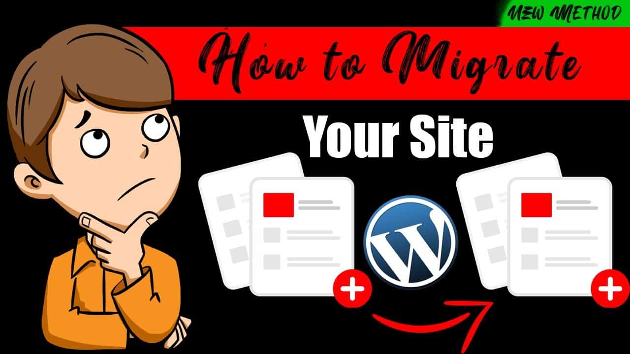 How to Migrate A WordPress Site to New Host (2022) || New & Easy Method || KDR Edu Tech