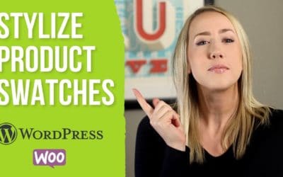 How to customize swatches for a variable product in WooCommerce