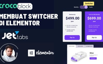 Membuat Switcher Di Elementor – Jet Tabs Plugin Switcher Setting