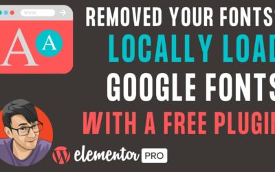 Use a Free Plugin to Locally Load Google Fonts after Removing them | OMGF Local Fonts