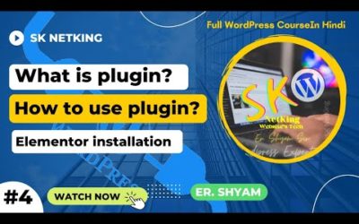 plugin kya hota hai || Elementor installation and use the Elementor ,wordpress plugin tutorial