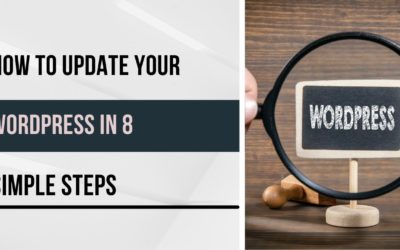 #wordpress  How to update your website in 8 easy steps