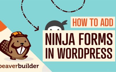 Add NINJA FORMS in WordPress using Beaver Builder