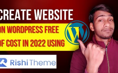 Create WordPress Website Using Rishi Theme in 2022 🔥| Free Rishi Theme Customization