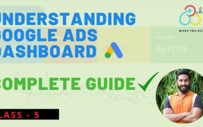 Digital Advertising Tutorials – Google Ads Tutorial Part (5) | Understanding Google Ads Dashboard | 360degreehub – [Complete Guide]