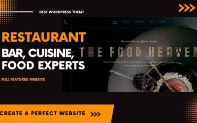 Elegant Restaurant Theme | Fine Dining, Bar and Cuisine Website Theme | Laurent WordPress Theme