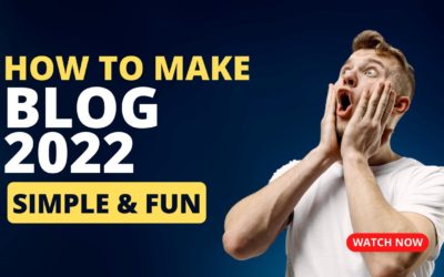 How To Make A WordPress Blog Step By Step For Beginners 2022